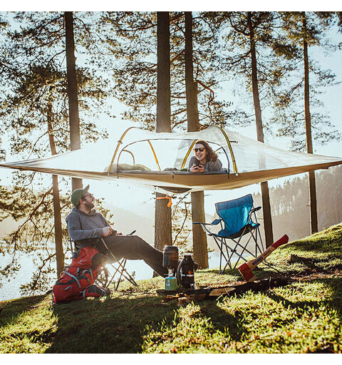 Kraftig tretelt til 3 Tentsile Safari Stingray